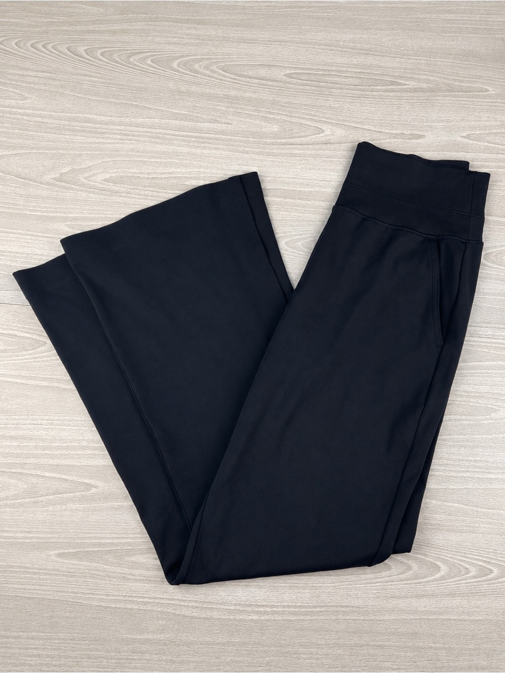 Athleta Venice Flare Pant Side Slit Size XS Black - Picture 10 of 15
